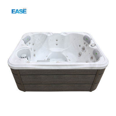 1 Lounge 2 θέσεις Λευκό εξωτερικό σπα Hot tub Μασάζ σπα μπανιέρες Whirlpools