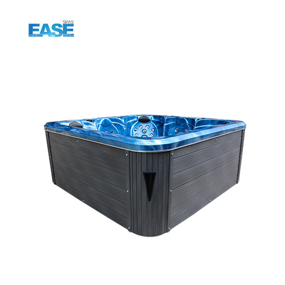 Εξωτερικό λευκό μασάζ spa ζεστό μπάνιο 124Pcs συνολικά τζετ 1 ξαπλώστρα