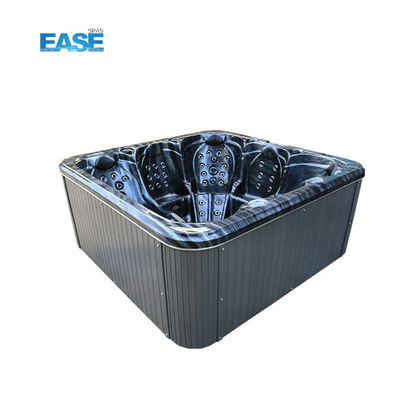 Εξωτερικό λευκό μασάζ spa ζεστό μπάνιο 124Pcs συνολικά τζετ 1 ξαπλώστρα