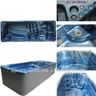 Εξωτερική μέχρι ατελείωτη πισίνα σπα με Balboa System 66pcs Jets
