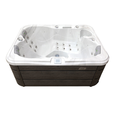 Ακρυλική υδροθεραπεία Whirlpool Massage Spa Ζεστή μπανιέρα για 4 άτομα για χαλάρωση στο εξωτερικό