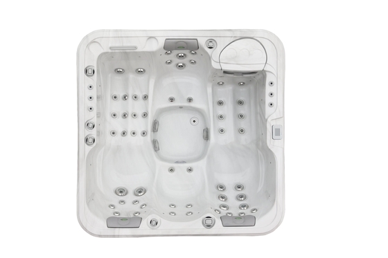 Ακρυλική μπανιέρα ελάφρυνσης πίεσης Whirlpool Spa μπανιέρα με φως LED