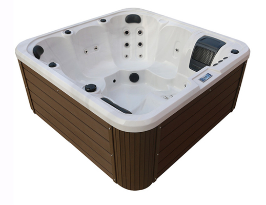 OEM Spa Factory 5 άτομα μασάζ Whirlpool Τζακούζι εξωτερική ζεστή μπανιέρα με αυτόματο σύστημα καθαρισμού