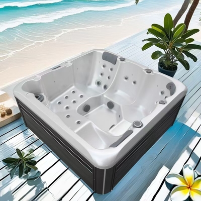 Εξωτερικό κήπο βίλα υπόγεια Whirlpool ζεστή μπανιέρα ακρυλικό μασάζ Spa μπανιέρα για καλύτερη άνεση