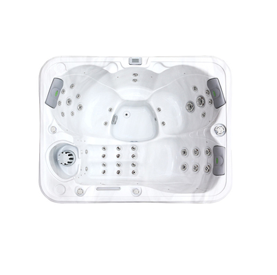 3-4 άτομα Jacussii Outdoor Spa Hot Tub με φώτα LED και ενέργεια- Design
