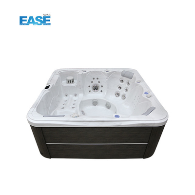 Ακρυλικό Whirlpool Spa Tub 6 άτομα εξωτερικό μασάζ ζεστή μπανιέρα για οικογενειακό πάρτι αναψυχής