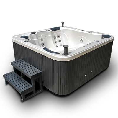 Ευρωπαϊκή Outside Whirlpool Spa σκάφη υπαίθριο Freestanding Hot Tub Spa με 3 καθίσματα και 2 αργόσχολοι