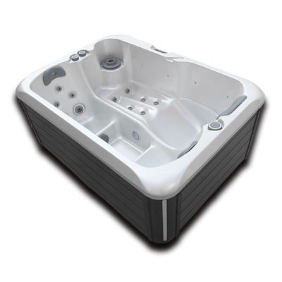 Ακρυλική Balboa καυτή σκάφη μασάζ Outdoor Corner Spa μπανιέρων για το πρόσωπο 2 3