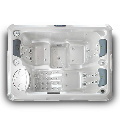 Pearl υπαίθριες καυτές σκάφες White Massage Spa μπανιέρων για 3 ανθρώπους