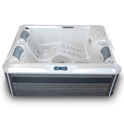 Pearl υπαίθριες καυτές σκάφες White Massage Spa μπανιέρων για 3 ανθρώπους