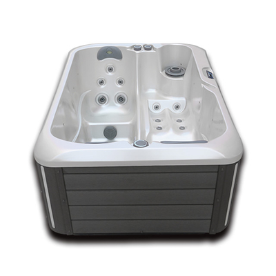 Σύγχρονη 3 ανθρώπων υπαίθρια μπανιέρα Acrylic Whirlpools Spa καυτή σκαφών με το φως των οδηγήσεων