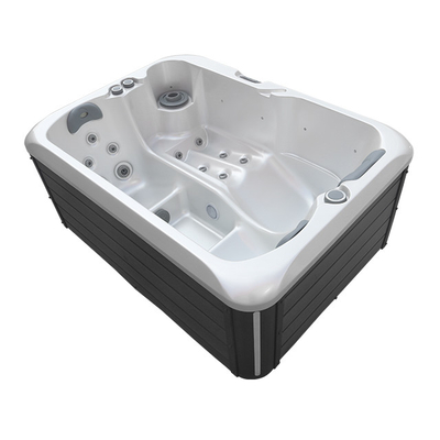 Υπαίθρια σκάφη μασάζ Rectangle Bathtub Whirlpool Spa για 3 καθίσματα