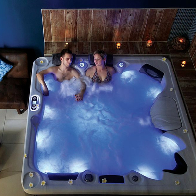 Υψηλός - των ποιοτικών ΗΠΑ Aristech καυτή σκάφη Acrylic Outdoor Spa δινών για το πρόσωπο 5