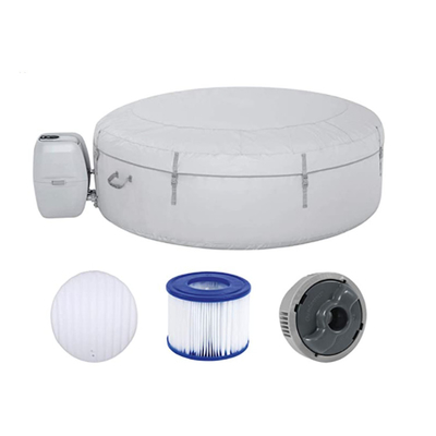 2.0m καυτή σκαφών μπανιέρα δινών White Massage Inflatable Spa
