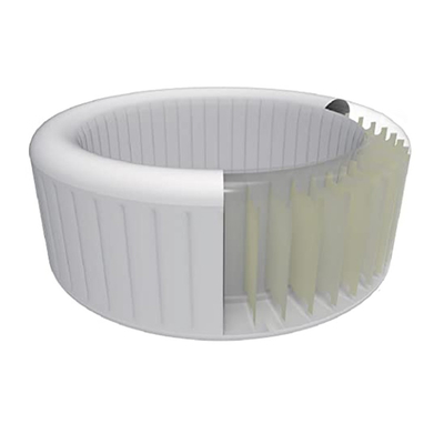 2.0m καυτή σκαφών μπανιέρα δινών White Massage Inflatable Spa