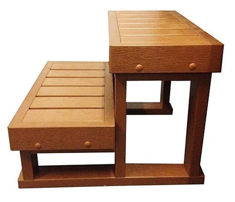 Καυτή σκάφη 2 Outdoor Spa εξαρτημάτων πλαστικός περίπατος βημάτων σειρών στα βήματα