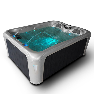 Εσωτερικά τοποθετημένα??????????? καυτά σκάφες και Outdoor Spa με τα φω'τα των οδηγήσεων