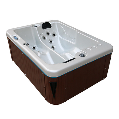 2 Lounge Acrylic Outdoor Spa καυτή σκαφών μπανιέρα μασάζ ξενοδοχείων εσωτερική