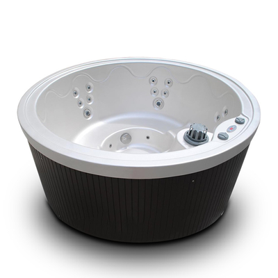 Νέα Design Round Massage Spa καυτή μπανιέρα δινών σκαφών υπαίθρια για 4 ανθρώπους