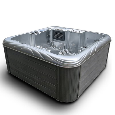 Υπαίθρια 5 καθίσματα προσαρμόζουν Massage Bathtub Whirlpools Spa την καυτή σκάφη για την οικογένεια