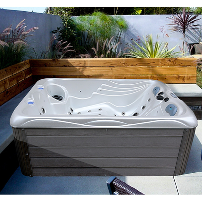 Μικρό μέγεθος 3 ανθρώπων??????????? καυτή Tub Outdoor Whirlpool Spa μπανιέρα με τις οδηγήσεις