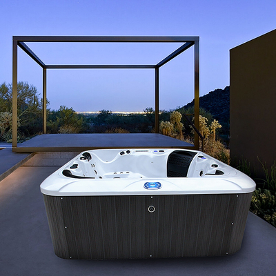 Ακρυλικές ξενοδοχείων μασάζ μπανιέρων Backyard Whirlpool Outdoor Spa καυτές σκάφες