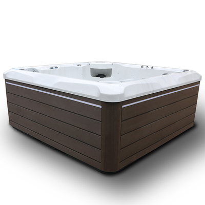 6 καθισμάτων ακρυλική υδρο μασάζ Bathtub Outdoor Whirlpool Spa σκάφη