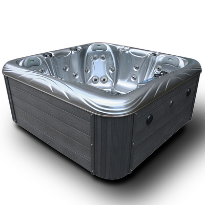 Υπαίθρια 5 καθίσματα προσαρμόζουν Massage Bathtub Whirlpools Spa την καυτή σκάφη για την οικογένεια