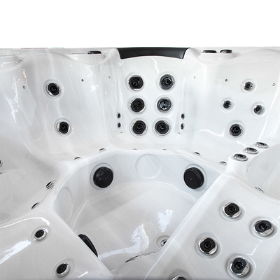 6 προσώπων ακρυλικές δινών υπαίθριες Hydro Massage Bathtub Spa καυτές σκάφες