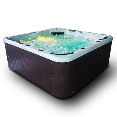 Μαργαριταριών άσπρες 6 καθισμάτων Household Massage Bathtub Spa Hydropool Large Spa σκάφες