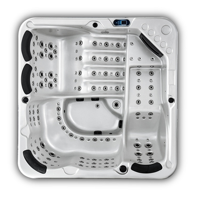 Μαργαριταριών άσπρες 6 καθισμάτων Household Massage Bathtub Spa Hydropool Large Spa σκάφες