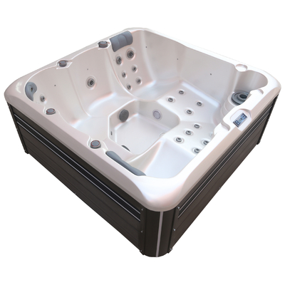 5 ανθρώπων δινών μασάζ Hot Tub Outdoor Spa σκάφη με το φως των ζωηρόχρωμων οδηγήσεων