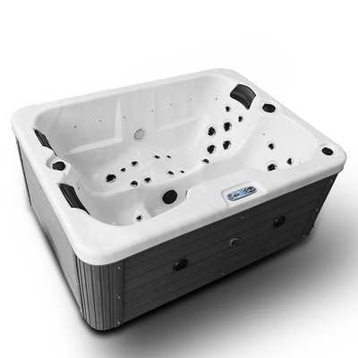 3 καθισμάτων υδρο μασάζ κατωφλιών Hot Tubs Outdoor Spa μπανιέρα με 30 αεριωθούμενα αεροπλάνα