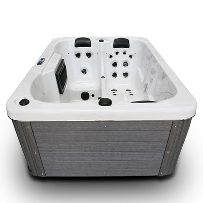 3 καθισμάτων υδρο μασάζ κατωφλιών Hot Tubs Outdoor Spa μπανιέρα με 30 αεριωθούμενα αεροπλάνα