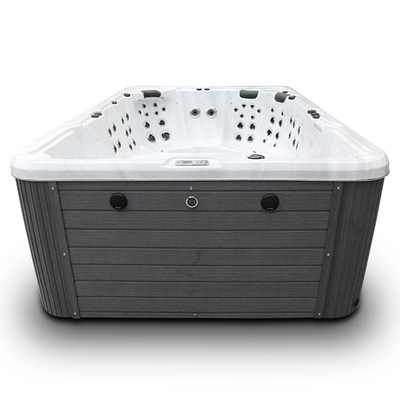 Πολυτέλεια 10 προσώπων ακρυλική πισινών Outdoor Swim Spa καυτή σκάφη με τις οδηγήσεις