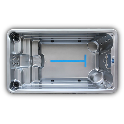 Acrylic Outdoor Swim Spa λίμνη με τη ασύρματη τεχνολογία Bluetooth και το ασύρματο ηχητικό σύστημα