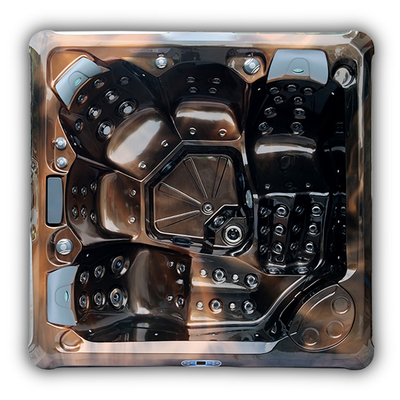 Μ-360D υπαίθρια αμερικανική Acrylic Massage Spa σκάφη με τη λειτουργία Jacuzzzi για 5 άτομα