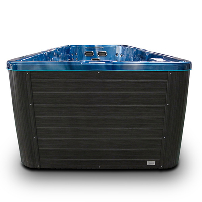 Πολυτέλεια Acrylic Rectangular Swim Spa 10 υπαίθρια δίνη προσώπων