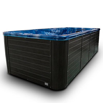 Πολυτέλεια Acrylic Rectangular Swim Spa 10 υπαίθρια δίνη προσώπων