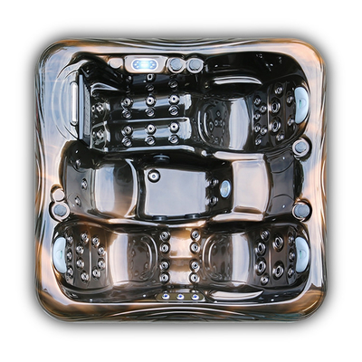 Acrylic Massage Bath Spa καυτή σκάφη με το μασάζ αεριωθούμενων αεροπλάνων αέρα για 5 ανθρώπους