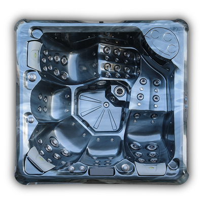 Εξωτερική κήπων Home Outdoor Acrylic Spa καυτή σκάφη με τα φω'τα και Bluetooth των οδηγήσεων