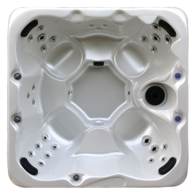 Πολυ οδηγημένο λειτουργία ελαφρύ Acrylic Spa μασάζ Hot Tub Outdoor Spa για 7 ανθρώπους