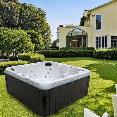 Πολυ οδηγημένο λειτουργία ελαφρύ Acrylic Spa μασάζ Hot Tub Outdoor Spa για 7 ανθρώπους
