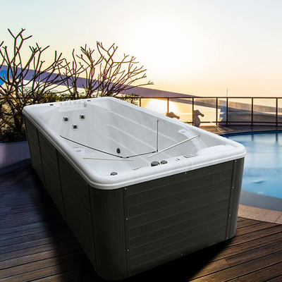 Outdoor Freestanding Swimming Spa δίνη Massage Swim Pool Spa