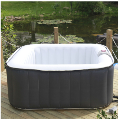 Σύγχρονη 4 ατόμων κήπων καυτή σκαφών Outdoor Round Inflatable Spa σκάφη