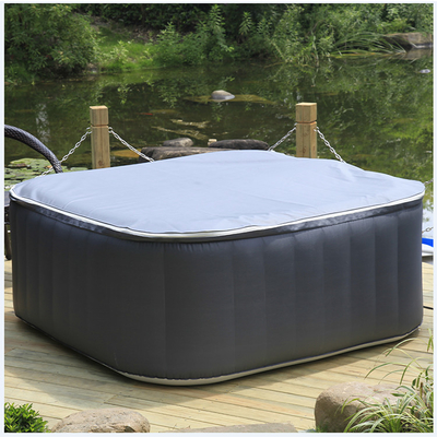 Σύγχρονη 4 ατόμων κήπων καυτή σκαφών Outdoor Round Inflatable Spa σκάφη