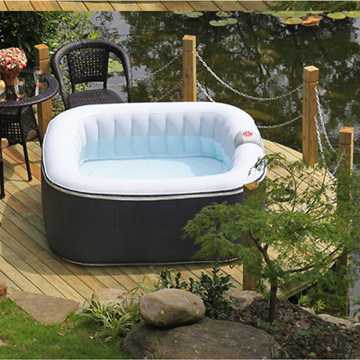 Σύγχρονη 4 ατόμων κήπων καυτή σκαφών Outdoor Round Inflatable Spa σκάφη