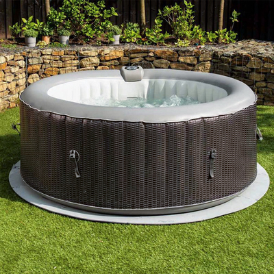 4 ανθρώπων Inflatable Spa μπανιέρα Outdoor Hot Tub Spa διογκώσιμη