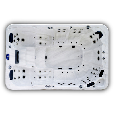 ??????????? υπαίθρια καυτή σκάφη λιμνών σερφ Massage Swim Spa για 10 ανθρώπους που κολυμπούν την άσκηση