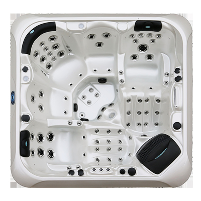Ζωηρόχρωμη οδηγημένη ελαφριά??????????? Acrylic Outdoor Massage Spa καυτή σκάφη